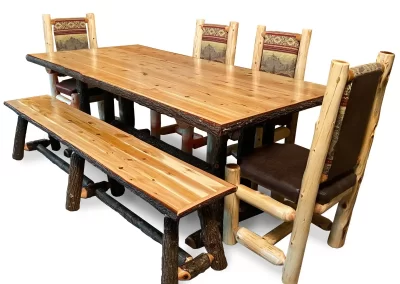 Rustic Furniture Table and Chairs
